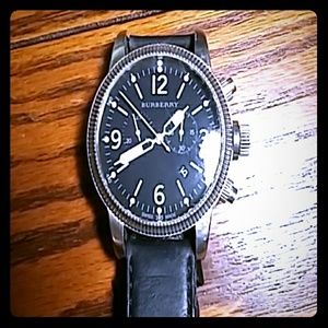 Burberry Men's BU7809 'endurance' Chronograph BLK